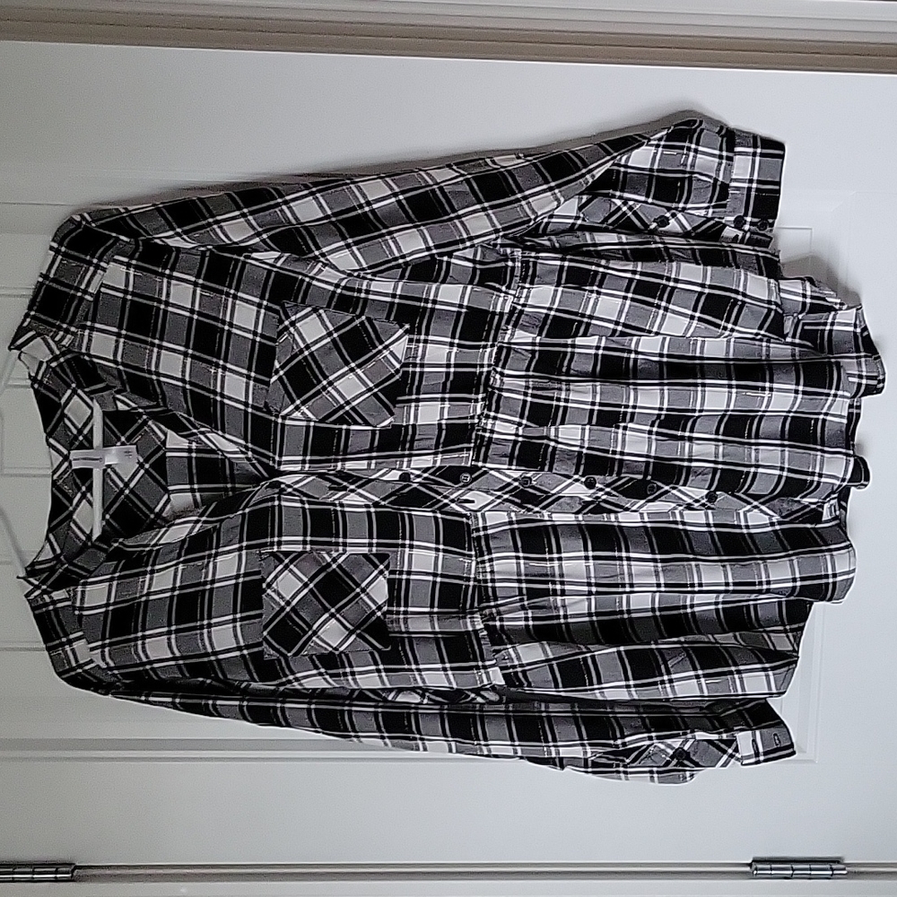 2 for $20 Long Sleeve Plaid Top